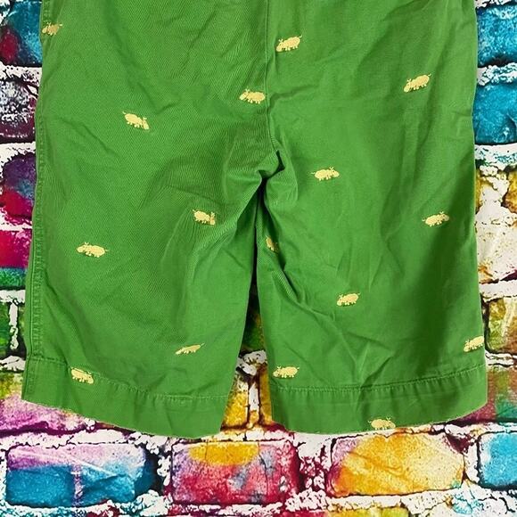 J. Crew City Fit Hippo Embroidered Bermuda Walking Shorts Size 2 - Picture 8 of 10
